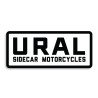 Aufkleber "URAL Sidecar Motorcycles"