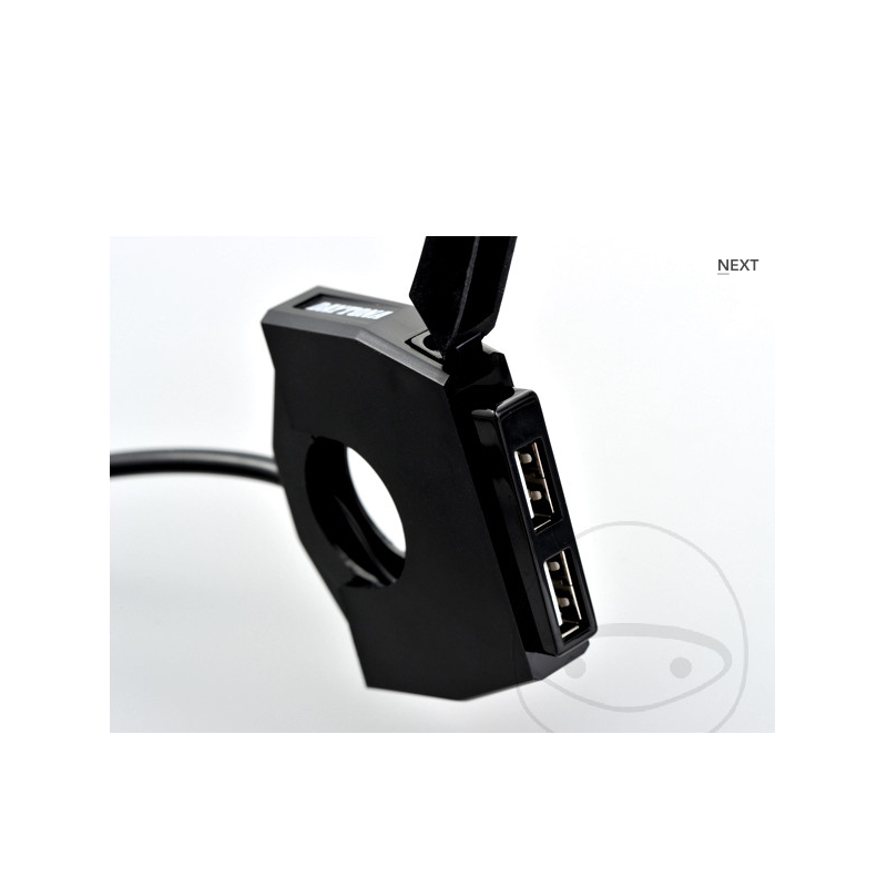 Daytona 2 x USB-A handlebar on-board socket