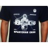 T-Shirt blau  Ural-Motor