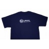 T-shirt blue with Ural motor