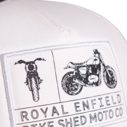 Royal Enfield BSMC Kappe Aspect schwarz/weiß