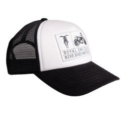 Royal Enfield black/white BSMC Aspect Cap