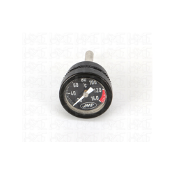 Black Oil Temperature Direct Gauge / Analog Display 650TWIN/Himalayan/Scram 411