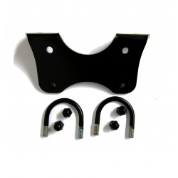 Fog lights mounting set, black