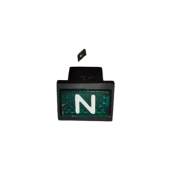 Green control lamp...