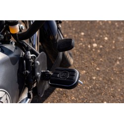 Deluxe Driver Footpegs black Shotgun/Classic/Bullet 650