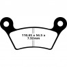 Brake Pads Rear EBC Standard Ural 2014 - 2021