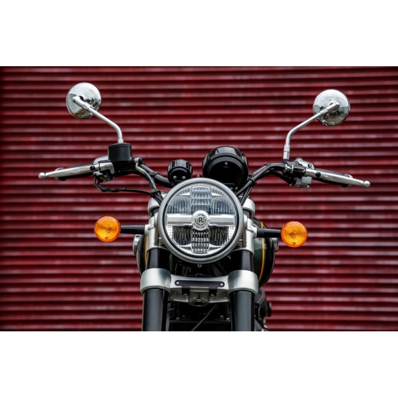 Spiegel links chrome Super Meteor/Classic/Bullet 650