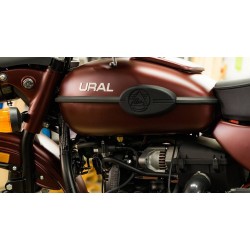 Tank Sticker URAL silver