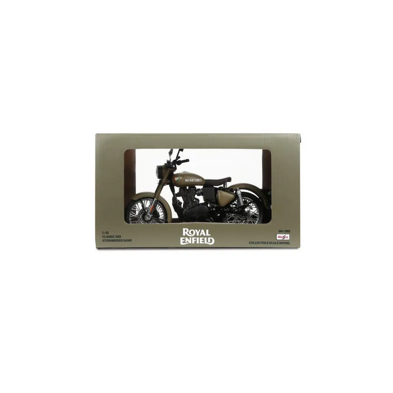 Royal Enfield Modell 1:12 Classic 350 Signals Desert Sand