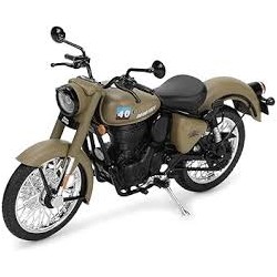 Royal Enfield Modell 1:12 Classic 350 Signals Desert Sand