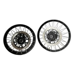 BLACK TUBELESS SPOKED WHEELS Himalayan 450