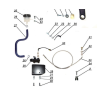 Rear brake reservoir hose Ural from 2017