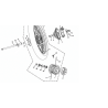 Damper rubber cushion set Bullet/Classic 500 EFI