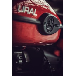 Tank Sticker URAL silver