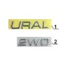 Tank Sticker URAL silver