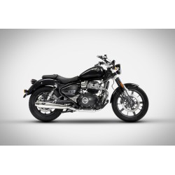 Exhaust ZARD Slip-on 2-2 polished stainless steel Super Meteor 650