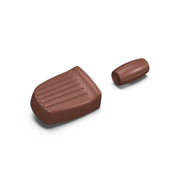 Brown Foot Control Rubbers...