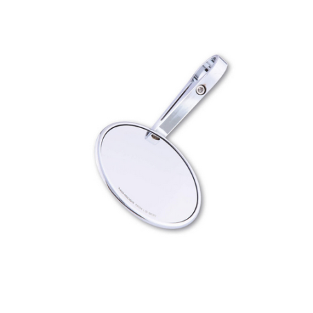 HIGHSIDER handlebar end mirror silver