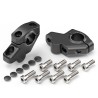 Handlebar riser 30 mm and 21 mm offset Interceptor 650