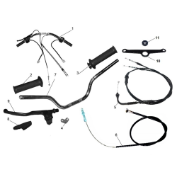 Clutch lever Ural from 2002