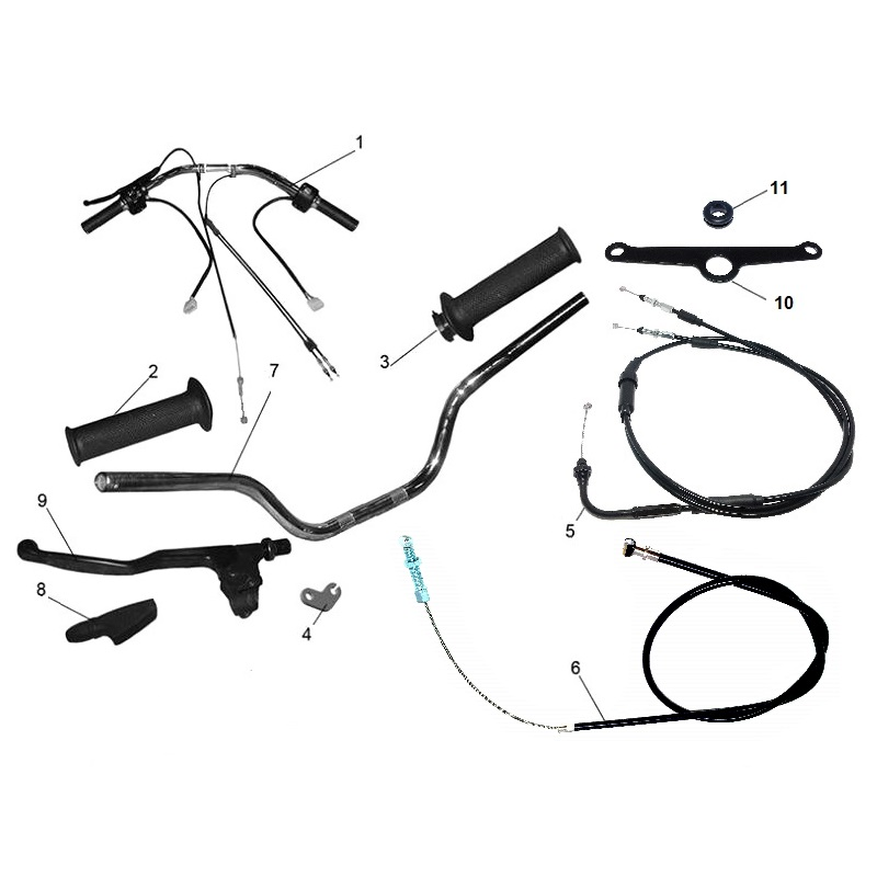 Clutch lever Ural from 2002