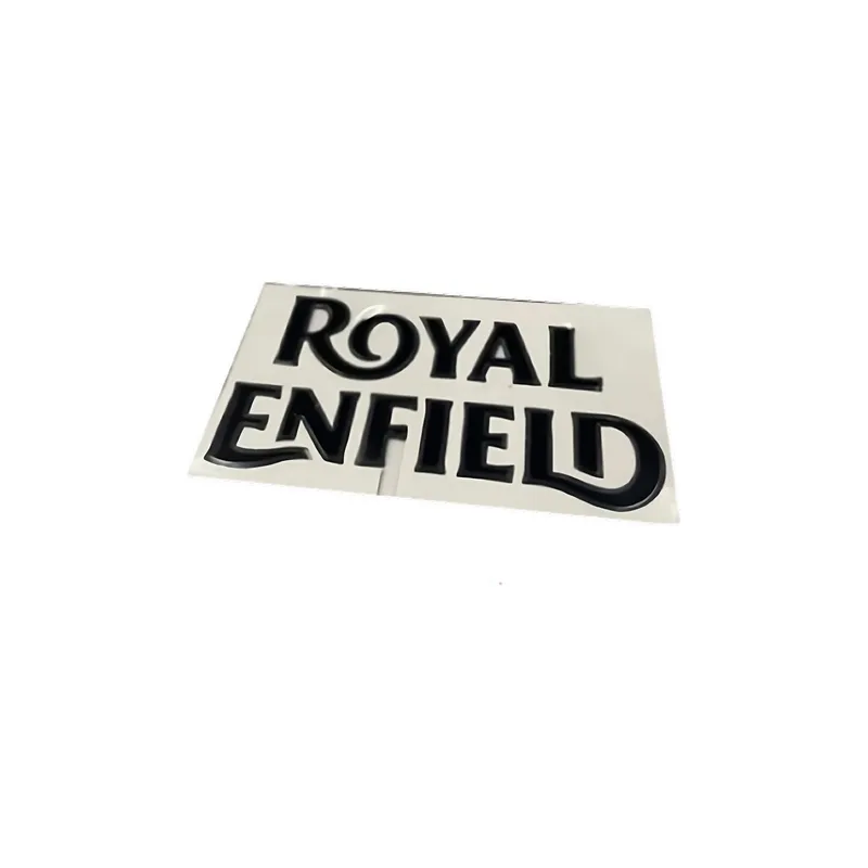 Decal tank Royal Enfield gloss black