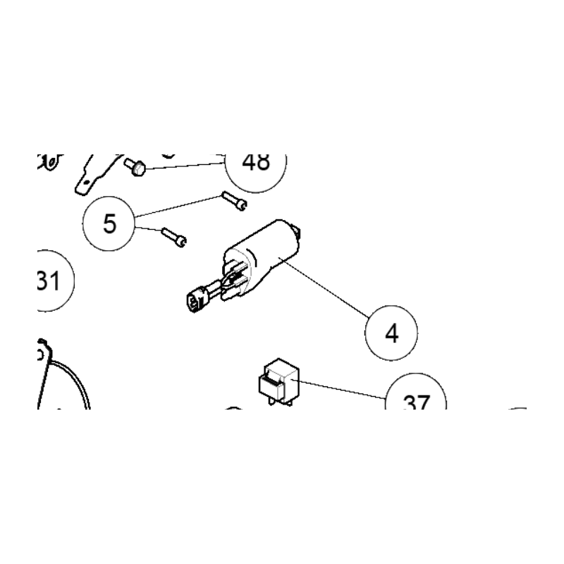 Ignition coil Interceptor/Continental bis 12/2022