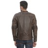 Royal Enfield Dark Tan Lederjacke braun