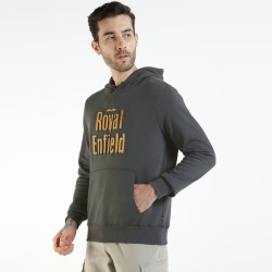 Royal Enfield Hoodie-Kapuzensweater Legend Endures Charocal