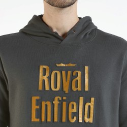 Royal Enfield Hoodie-Kapuzensweater Legend Endures Charocal