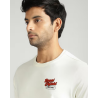 Royal Enfield T-Shirt Freeway Motel Off-White