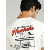 Royal Enfield T-Shirt Freeway Motel Off-White