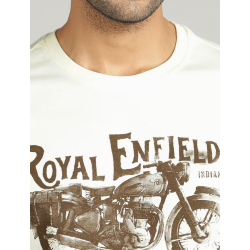 Royal Enfield T-Shirt BULLET-350 WHITE