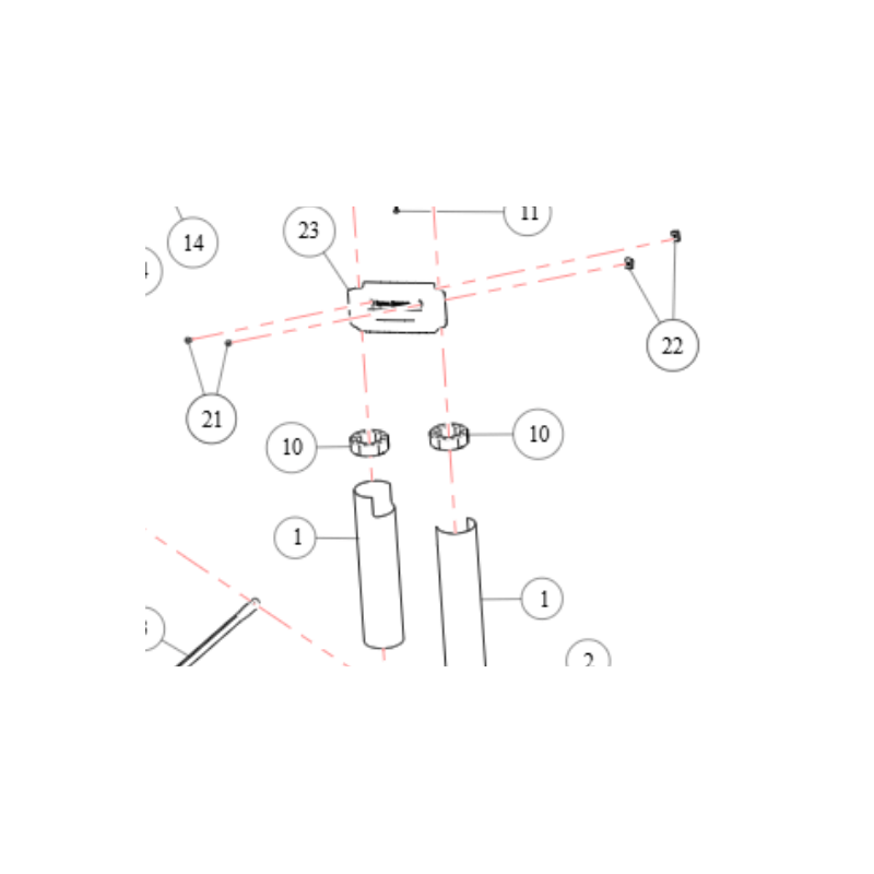 Gabel Stabschutzring Satz Classic/Bullet 350/Classic 650