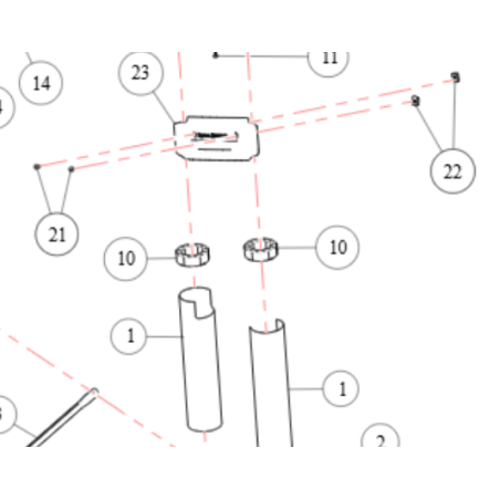 Gabel Stabschutzring Satz Classic/Bullet 350/Classic 650