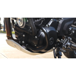 Black Compact Engine Guards Himalayan 450