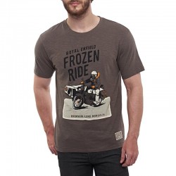 Royal Enfield T-Shirt Frozen Ride Grey