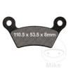 Brake Pads Rear EBC Semi Sinter