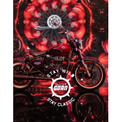 Classic Goan 350 Rave Red