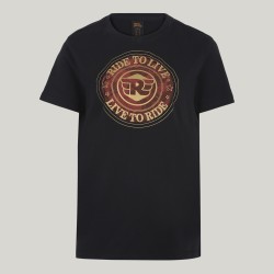 Royal Enfield T-Shirt Women Metallic Seal Logo