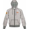 Hoodie / Hooded Sweater RE Uniform Grey Size S