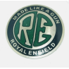Tankaufkleber Royal Enfield Logo rund grün