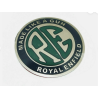 Tankaufkleber Royal Enfield Logo rund grün