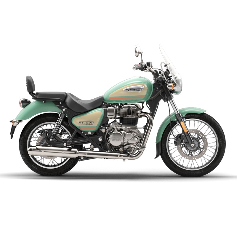 Meteor 350 Aurora Green