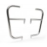 LARGE ENGINE GUARDS, SILVER stainless steel