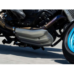 Motorschutz Aluminium silber Guerrilla 450