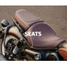 Custom Sozius Sitz Braun Classic/Bullet/Goan 350