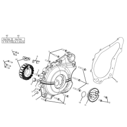 O RING - COVER CRANK SHAFT CENTER Himalayan/Scram411
