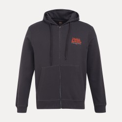 Black Royal Enfield Hoodie - Hooded Sweater Jacket